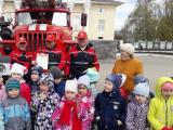 Демонстрация пожарной техники